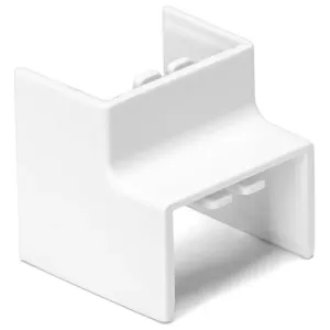 CONNETT. ANGOLO INT. CAN.QUADR.PVC BIAN. 25X16 4PZ