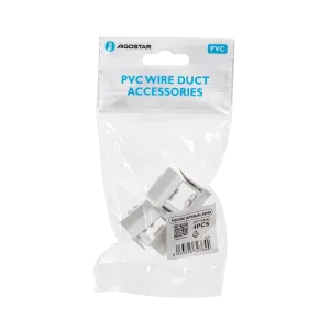 CONNETT. ANGOLO INT. CAN.QUADR.PVC BIAN. 25X16 4PZ