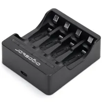 Caricabatteria 4(AA/AAA) nero