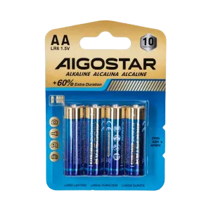 BATTERIA ALCALINA AA LR6 1.5V 4PZ