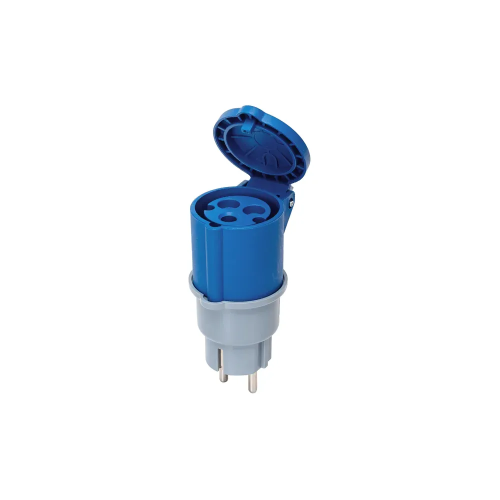 ADATTATORE INDUSTR. SHUKO/FRANCESCE S31 A SPINA IEC309 ADATTATORE INDUSTR. SHUKO/FRANCESCE S31 A SPINA IEC309