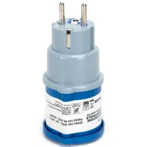 ADATTATORE INDUSTR. SHUKO/FRANCESCE S31 A SPINA IEC309 ADATTATORE INDUSTR. SHUKO/FRANCESCE S31 A SPINA IEC309