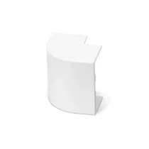 Connettore ANGOLO ESTERN. CANAL. QUADR.PVC BIANCO 25X16MM 4P