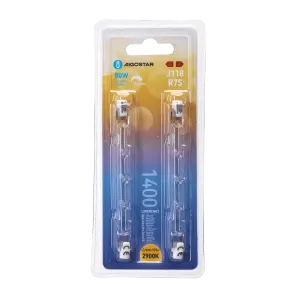 R7S alogena J118 80W 2900K 2pz