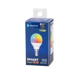 G45 E14 6.5W Bluetooth MESH RGB+CCT