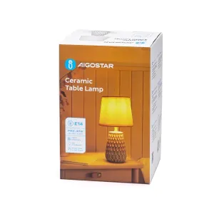 LAMPADA DA SCRIVANIA in ceramica (lampadina ESCLUSA) E14
