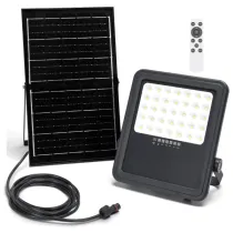 Floodlight LED solare 300W 3000lm 6500K IP66