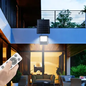 Floodlight LED solare 300W 3000lm 6500K IP66