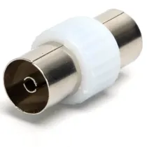 Cavo TV RG6U con connettori maschio-maschio e