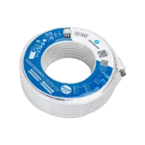 Cavo TV RG6U con connettori maschio-maschio e