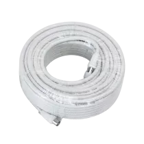 Cavo TV RG6U con connettori maschio-maschio e