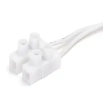 Portalampada GU10 in ceramica bianco