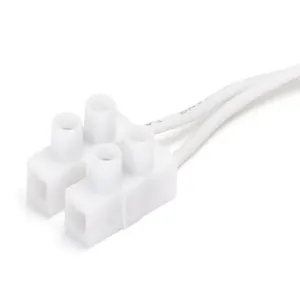 Portalampada GU10 in ceramica bianco