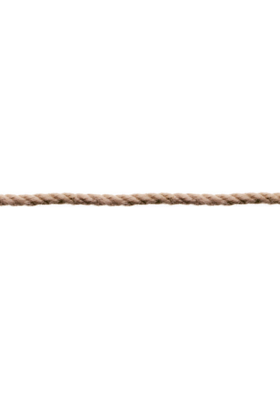 Hemp-colored polypropylene rope - Per meter