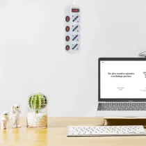 MULTIPRESA CON CAVO ITALIANO 4 VIE H05VV-F 3GQ.0MM 1.5MT 10A