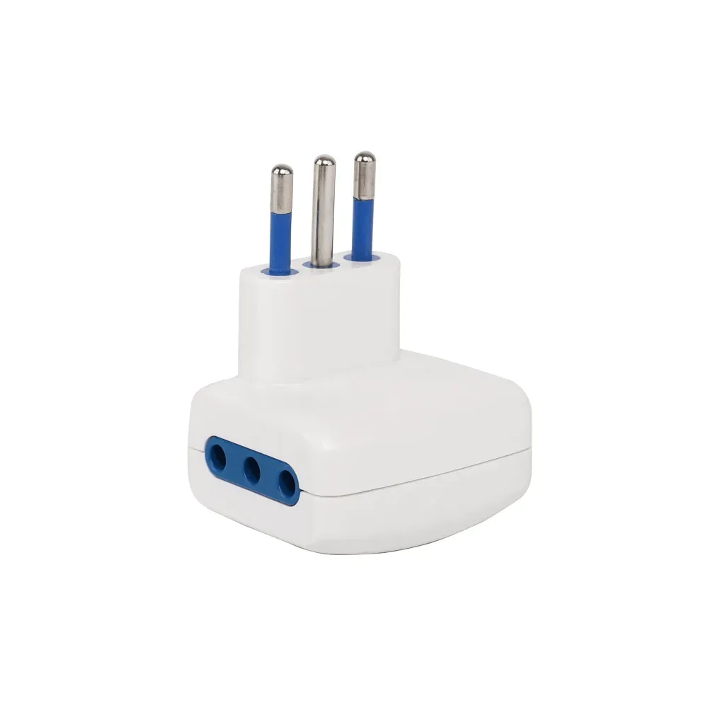 ADATTATORE A 3 VIE 10A BIANCO ADATTATORE A 3 VIE 10A BIANCO