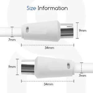 CAVO TV 25M BIANCO