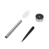 Lampioncino LED solare in acciaio inox 6500K