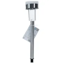 Lampioncino LED solare in acciaio inox 6500K