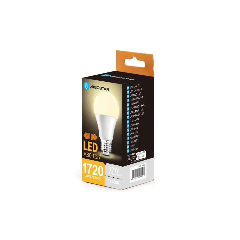 LED A60 E27 17W 3000k LED A60 E27 17W 3000k