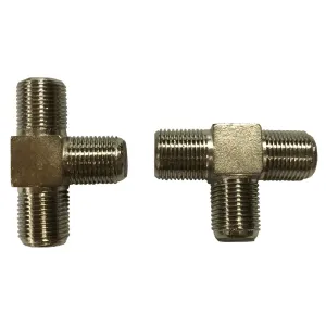 Connettore tipo F triplo femmina