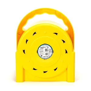 Avvolgicavo a 4 vie 3G1.5mM 20m giallo