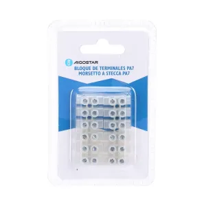 Morsetti PA7 (tipo H- 6 pin) bianchi