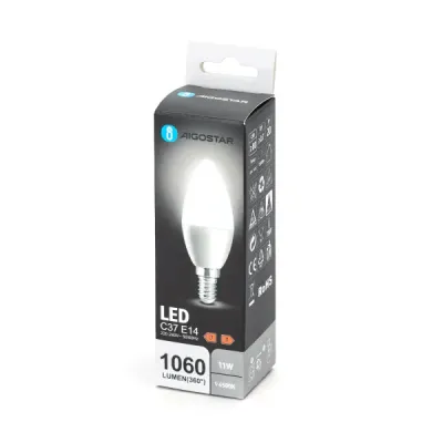 LAMPADINA LED C37 11W 6500K 10601M E14