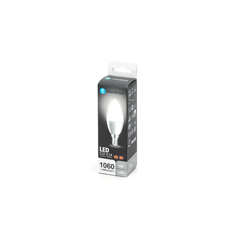 LAMPADINA LED C37 11W 6500K 10601M E14 LAMPADINA LED C37 11W 6500K 10601M E14
