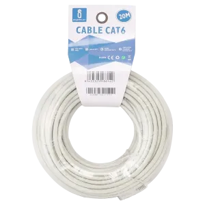 Cavo Ethernet CAT6 20m grigio