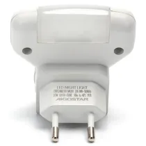 LUCE NOTTURNA LED 0.5W 3000K 301M IP20 SENSORE CREPUSCOLARE LUCE NOTTURNA LED 0.5W 3000K 301M IP20 SENSORE CREPUSCOLARE