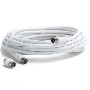 CAVO TV RG6U C/CONNETTORI MASCHIO MASCHIO E ACC. 5M