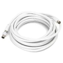 CAVO TV RG6U C/CONNETTORI MASCHIO MASCHIO E ACC. 5M CAVO TV RG6U C/CONNETTORI MASCHIO MASCHIO E ACC. 5M
