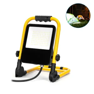 FLOODLIGHT LED DA CANTIERE 50W 6500K CAVO DA 1.8MT