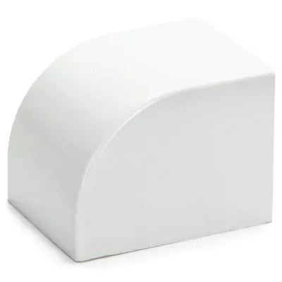 TAPPO DI CHIUSURA CANALINA QUADRATA PVC BIANCO 40X40MM 4PZ