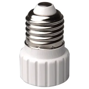 Adattatore da E27 a GU10 bianco