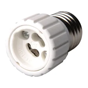 Adattatore da E27 a GU10 bianco