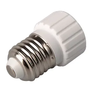 Adattatore da E27 a GU10 bianco