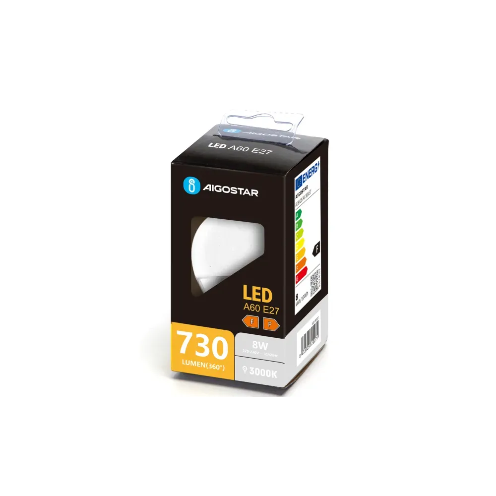 LED A60 E27 8W 3000k LED A60 E27 8W 3000k