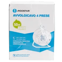 AVVOLGICAVO 4 VIE 50M NERO AVVOLGICAVO 4 VIE 50M NERO