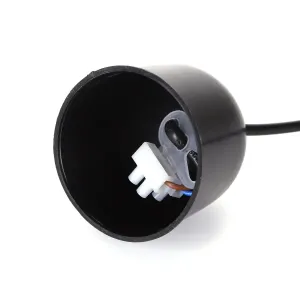 PORTALAMPADA E27 PLASTICA CON CAVO IN SOSPENSIONE 0.5M NERO