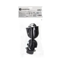 PORTALAMPADA E27 PLASTICA CON CAVO IN SOSPENSIONE 0.5M NERO PORTALAMPADA E27 PLASTICA CON CAVO IN SOSPENSIONE 0.5M NERO