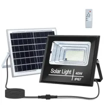 FLOODLIGHT led solare 40w 410lm 6500k lp67