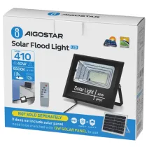 FLOODLIGHT led solare 40w 410lm 6500k lp67