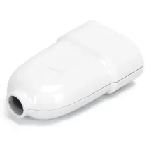 Presa volante 10A bianca