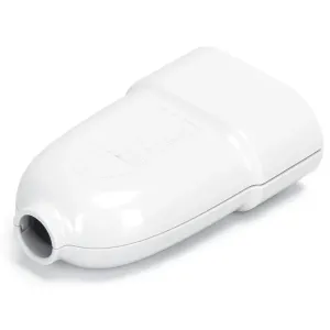 Presa volante 10A bianca