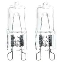 Lampada alogena G9 230V 40W 2700K 2 pz