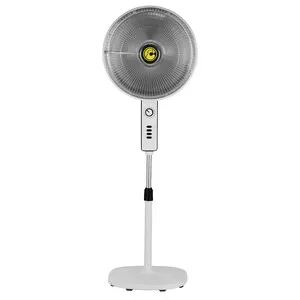 C STUFA A PARABOLA CARBON CRYSTAL C/PIANTANA 900W