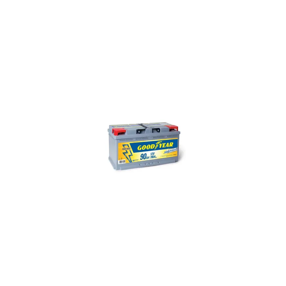 BATTERIA AUTO GOODYEAR 90AMP POWER PLUS