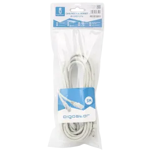 Cavo Ethernet CAT6 5m grigio